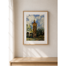 “Vinnytsia Tower” – Original Oil Painting by Marina Stognieva
